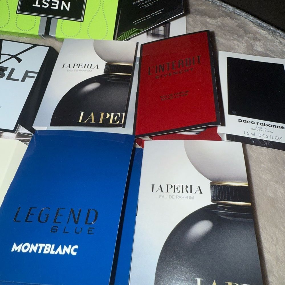 High End Fragrance Sample Collection